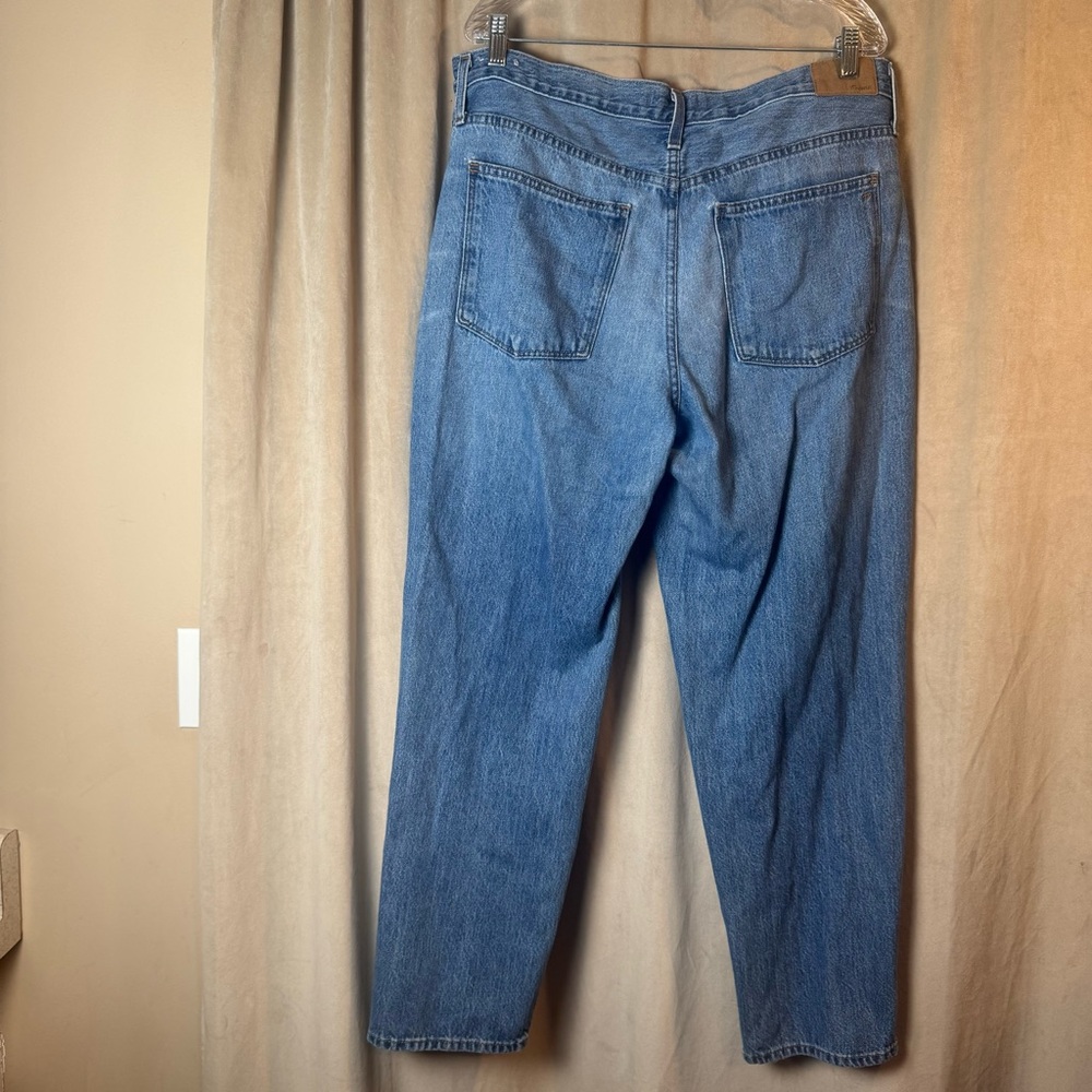 Madewell slouchy boy Jean‎ Blue Denim women’s Size 31 baggy - Picture 8 of 12